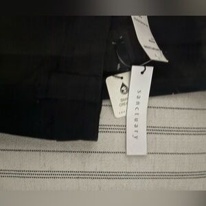Black sanitary cotton jeans